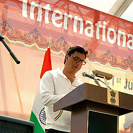 Speaking on the historic first International Yoga Day at the United Nations, New York